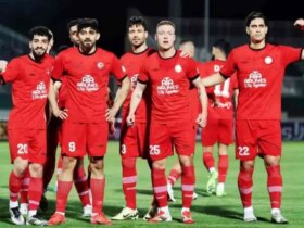 تصویر ؛ جشن صحنه مسابقات قهرمانی تراکتور با طراحی خلیج فارس