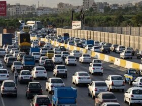 در بعضی از محورهای شمالی / گرد و غبار ، ترافیک سنگین محورهای جنوبی خود را برداشته است