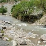 رودخانه جاجرود خشک شد