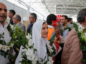 خوش آمدید به زائران ایرانی در مکه عربستان سعودی
