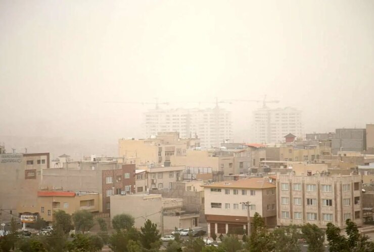 هشدار مدیریت بحران ؛ وزش باد شدید و در حال افزایش گرد و غبار در تهران