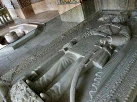 گواهی سنگ قبر ناصر الدین شاه