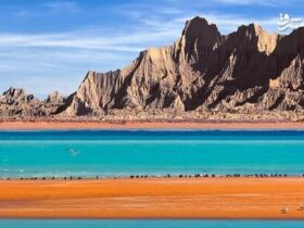 عکسی باشکوه از گلف در سیستان و بلوچستان
