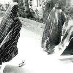 تهران در دهه 1980 ؛ پوشش زنان در خیابان سیروس بهستان