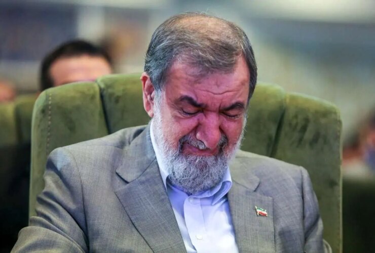 عکس فریاد خشونت آمیز در کنفرانس مدل حاکمیت ریاضی Mohsen Rezaei