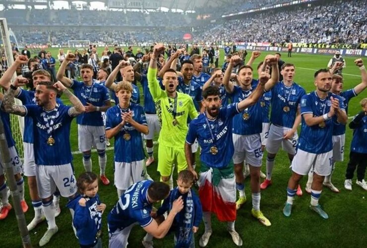 اولین لژیونر ایران که در این فصل در اروپا پیروز شد