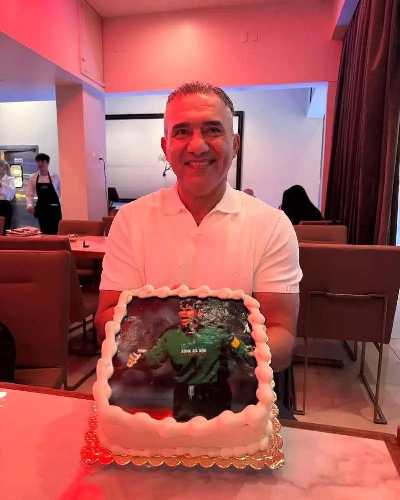 جشن تولد احمد رضا عابدزاده