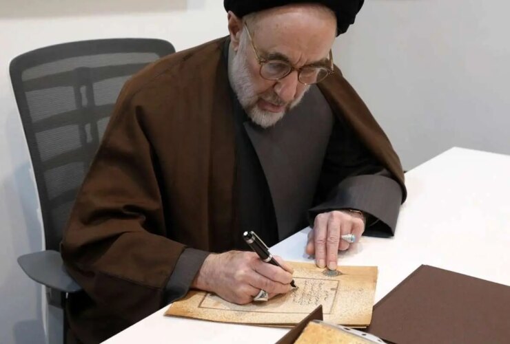 نامه سید محمد خاتامی به دفتر امام خمینی