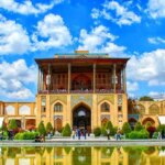 تصویر ؛ ISFAHAN 5 سال پیش ، qapu بزرگ در قاب قاجار!
