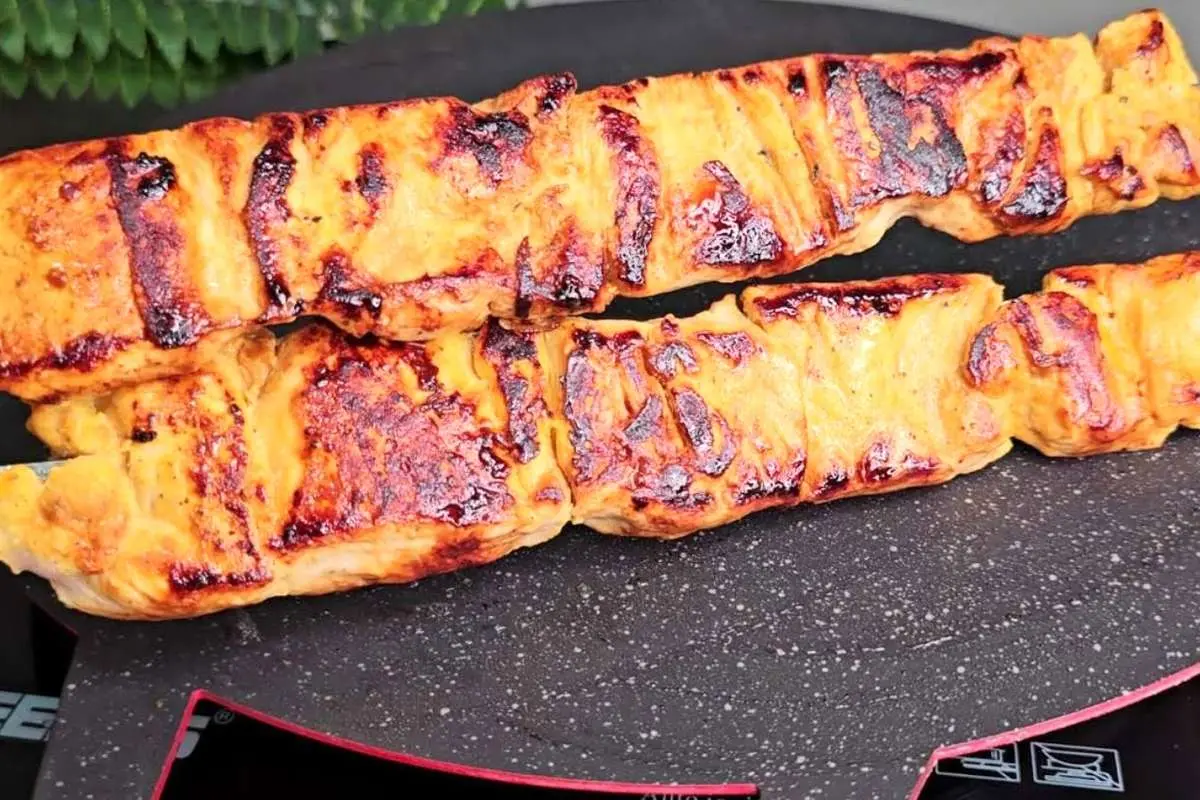 برای دیدن چگونه مرغ یا برگ کباب زعفران درست کنیم