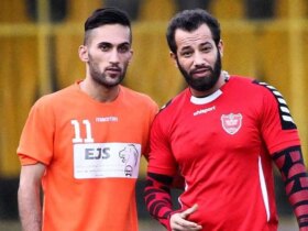 داستان حمید درخشان از وجود امیر تاتلو در آموزش پرسپولیس