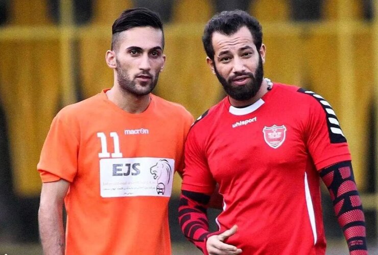 داستان حمید درخشان از وجود امیر تاتلو در آموزش پرسپولیس