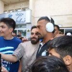 اراکیس قبل از فینال مقدماتی از کاروان استقلال خود استقبال کرد
