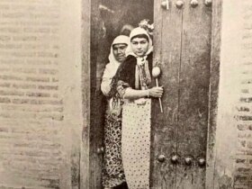 ناصر در لباس چینی -din شاه