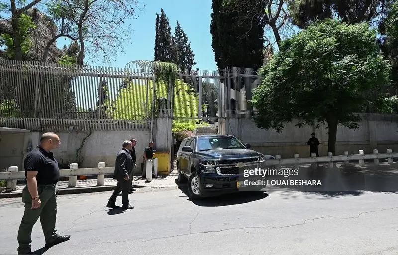 پرچم آمریکا در سوریه