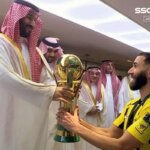 برای دیدن محمد بن سلمان خمیم المرام جم را به بنزما تقدیم کرد