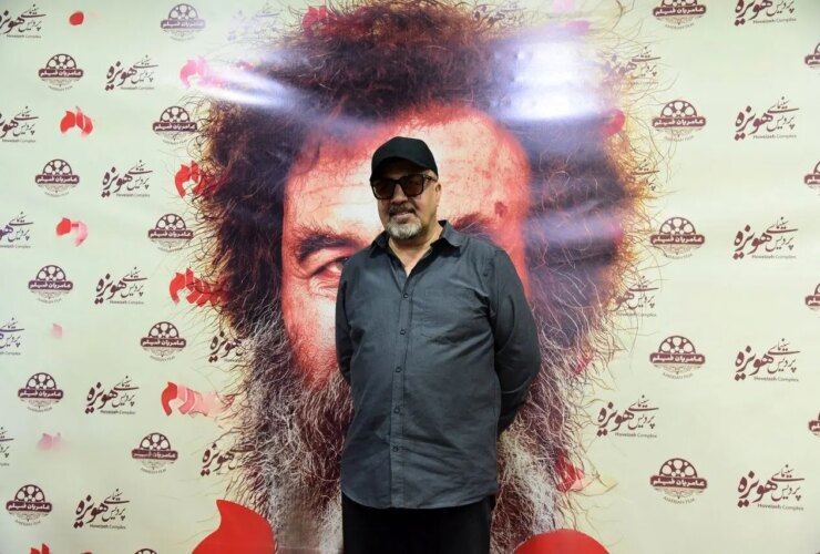 تصاویر رضا عطاران در نمایندگی مردمی "صدها نفر" در مشهاد