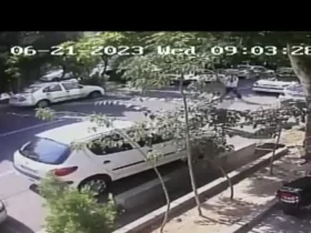 سرقت تلفن همراه در خیابان جنوبی شیراز در تهران