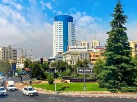 میدان معروف تهران سه طبقه!