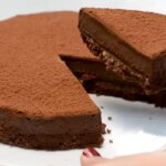 نحوه تهیه پنیر شکلات بدون اجاق گاز