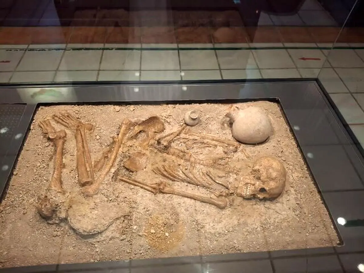 کشف اسکلت زن آهن 4 ساله در بابل