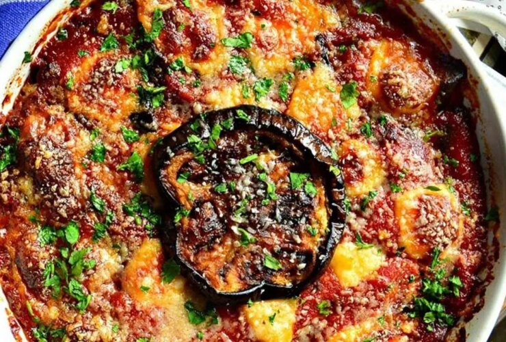 نحوه ساخت ماکارونی بادمجان بدون نیاز به گوشت
