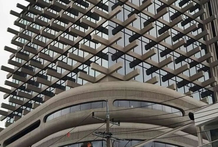 تصاویر تولد یک ساختمان وحشی متفاوت در سئول