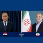 روسای جمهور گفتگوی تلفنی ایران و عراق
