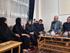 خانواده اله حسین نجاد با خانواده و جلسه ربی