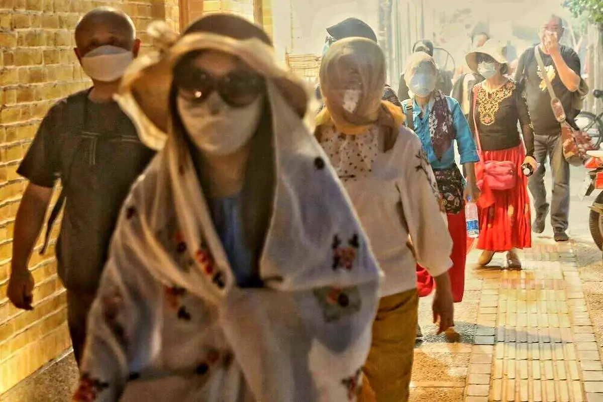 تصاویر طوفان طوفان در یزد