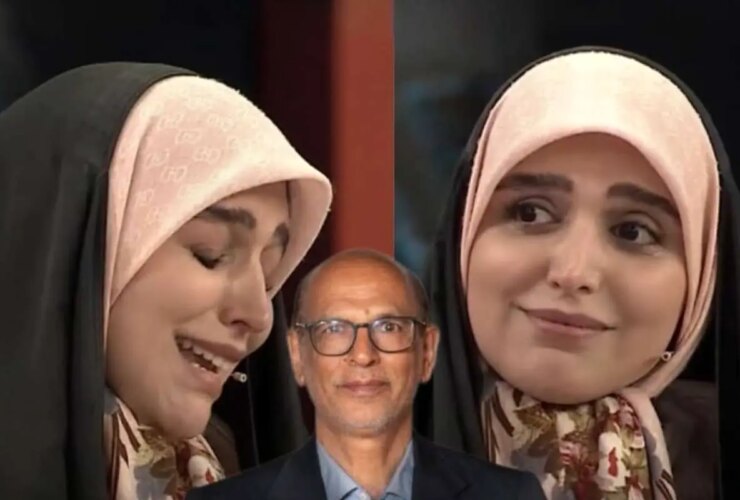 اشک خبر خوب لاواسانی وقتی او صدای پدرش را در این برنامه می شنود