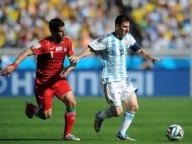 تیم ملی آرژانتین باید با ایران بازی کند