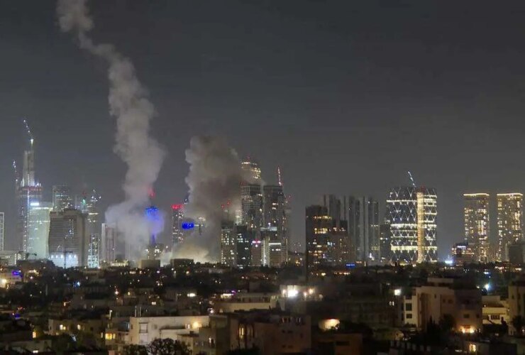 آغاز پاسخ موشکی ایران به رژیم صهیونیستی