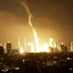 حمله موشکی ایران به پایگاه های هوایی اسرائیل