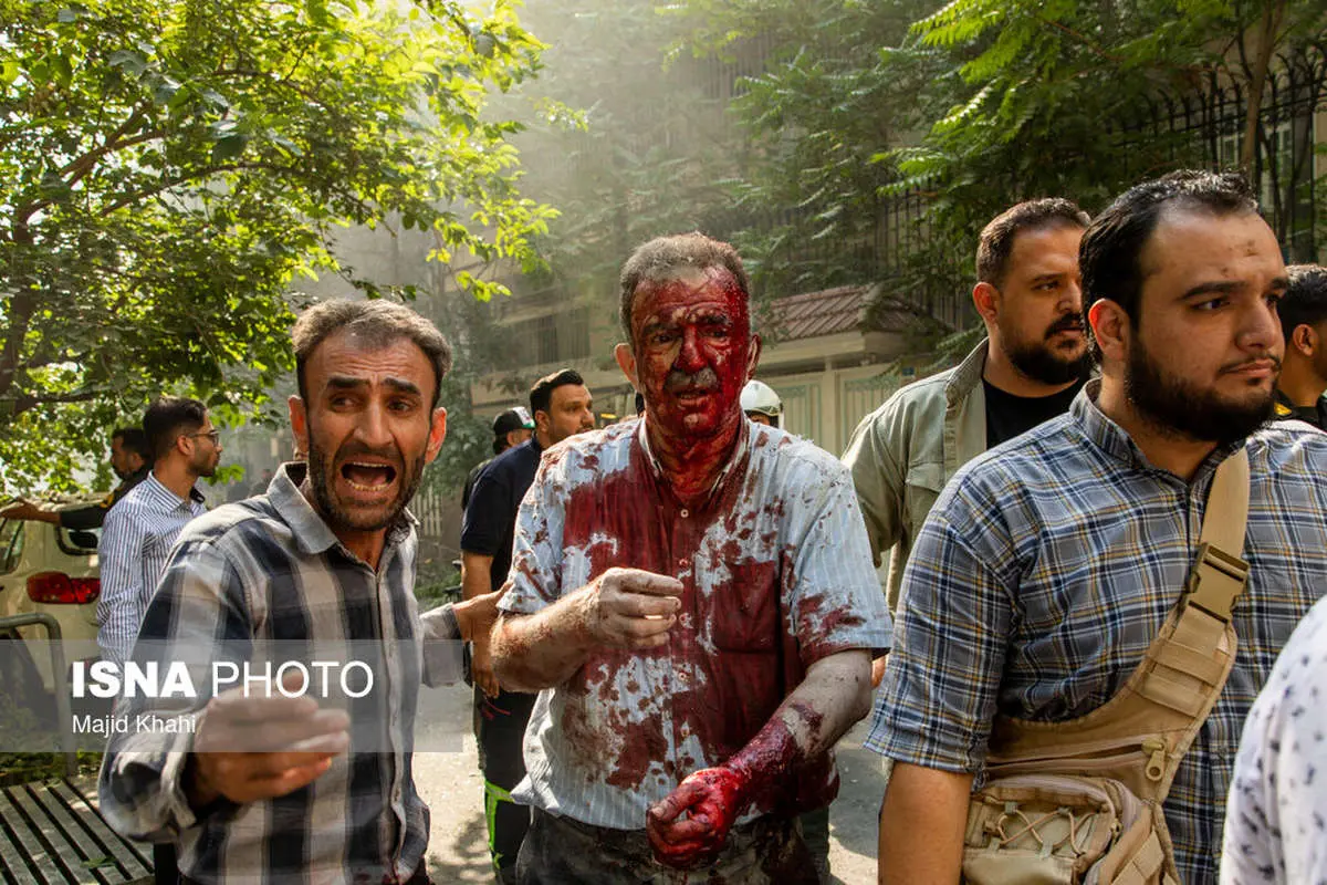 تصاویر حمله به شهرک مدنی تهران رژیم صهیونیستی