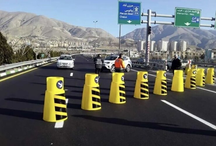 جاده چالوس یک طرفه بود
