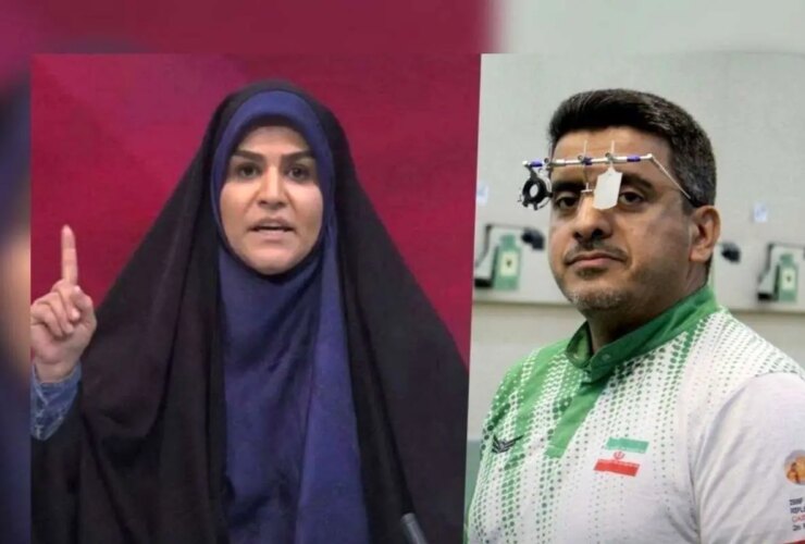 هدیه المپیک برای مجری شجاع در حمله اسرائیل