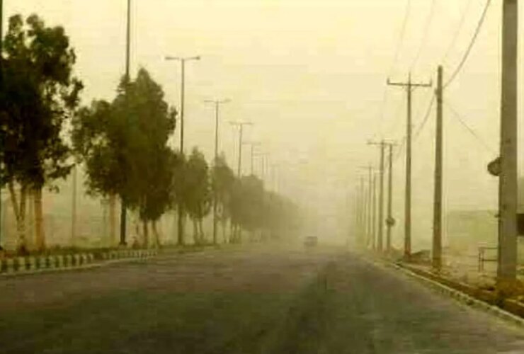 قیام باد و گرد و غبار زیاد در 4 استان 35 قیام باد و گرد و غبار زیاد در 4 استان