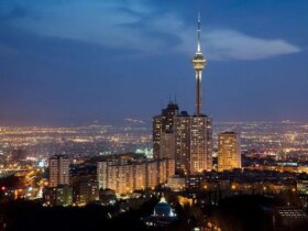 تصاویر آتش عمدی در برج میلاد