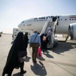 5 ٪ از زائران به کشور بازگشتند