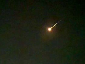 تصاویر موشکی یمن که به سمت اسرائیل شلیک می کنند