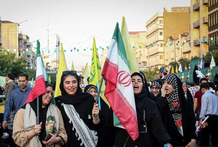 گزارش شبکه ایالات متحده در غرفه مردم تهران: ما از شهر نمی رویم