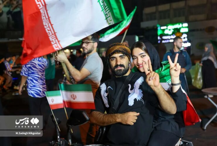 تصاویر پس از حمله ایران به پایگاه ایالات متحده ، شادی ته.