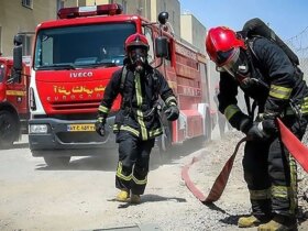 بیان آتش نشانان ها نام در حمله اسرائیل