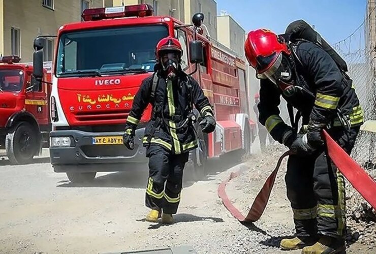 بیان آتش نشانان ها نام در حمله اسرائیل