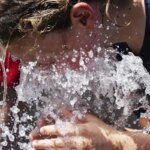 تصاویر آمریکایی ها در جستجوی موج گرمای بی سابقه ای