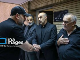 تصاویر تشییع جنازه برادرزاده محسن تانابها