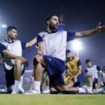 اولین آموزش تیم در کمپ اسپیر با حضور تارومی