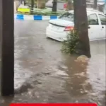 برای دیدن بارندگی شدید و سیل در معابر کف