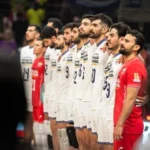 ساعتهای تیم ملی والیبال ایران - اسلوونی در لیگ ملل